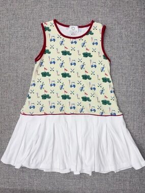 The Proper Peony 6Y Pima cotton golf dress EUC